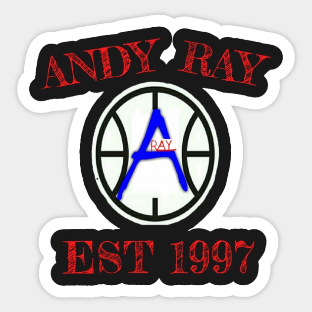 Andy Ray Clippers shirt Sticker by Realcarpetmuncher